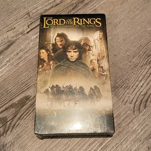 The Lord of the Rings The Fellowship of the Ring VHS Factory Sealed New